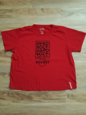 Hard Rock Cafe T-shirt Sacramento Red Black 2X